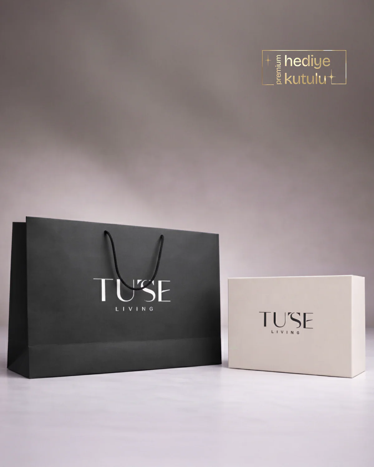 Pure Sade 12 Parça 6 Kişilik Porselen Kahve Fincan Takımı 90 Ml